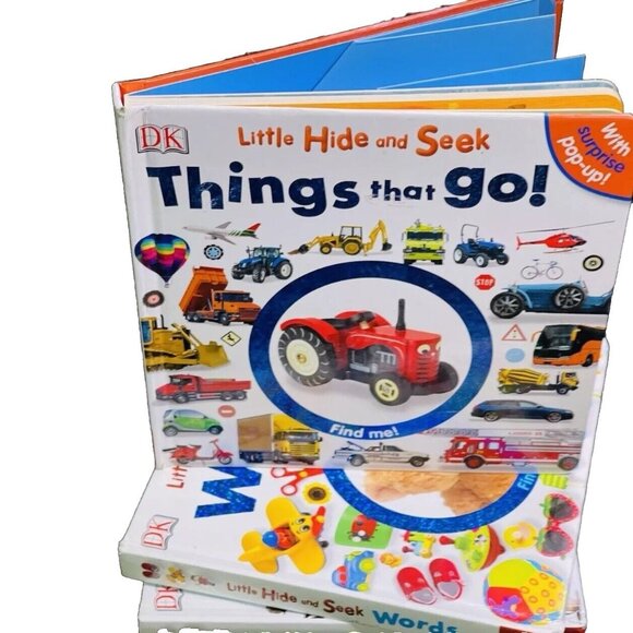 DK Little Hide And Seek Childrens Board 3 Book Set With Surprise Pop-Up - Picture 13 of 14